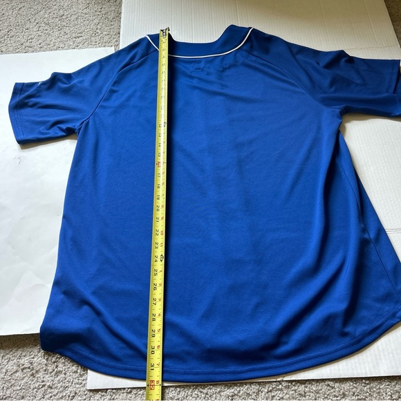 Majestic Chicago Cubs Jersey Cool Base-Large-MLB-baseball-red-blue-white-no name - Picture 10 of 10